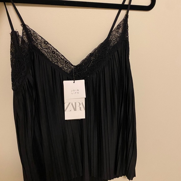 Zara Tops - Lace Tank Top
